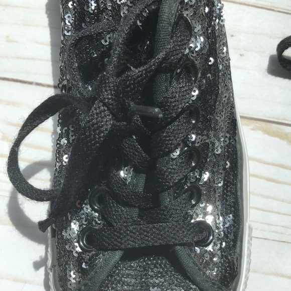 Converse All-Star Sequin Low top Shoes - Picture 6 of 8